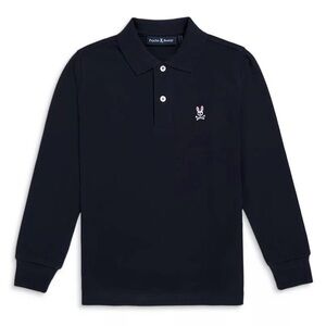 Psycho Bunny Classic Navy Blue Polo Shirt